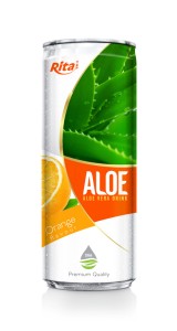 330ml Orange Flavor Aloe Vera Drink